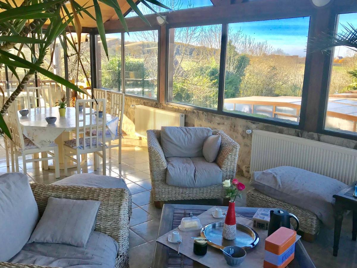 Gîte du boulanger au pays de padirac piscine couverte chauffée Mayrinhac-Lentour Esterno foto